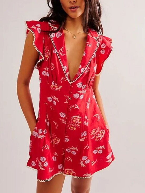 Free People Pants - Free People Good Things Romper